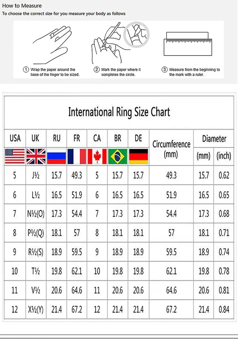 Moonso Coussin de luxe Silver Couleur bague de fiançailles pour les femmes – Elegant Zircon Designer Bijoux Cadeau R5604