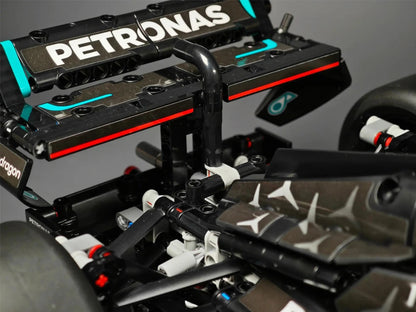 Technologie 1642PCS Blocs de construction de voitures de course mécanique – W14