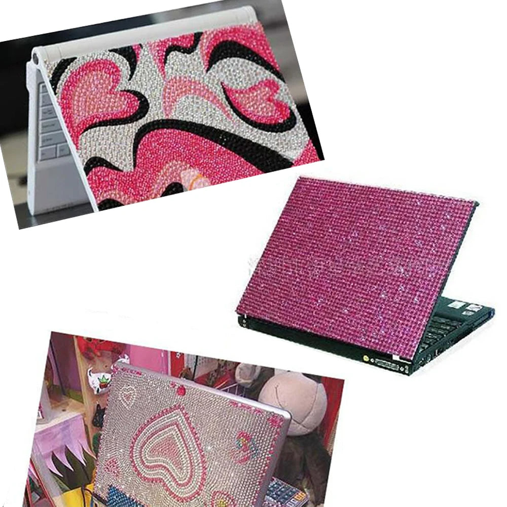1040/900/504Pcs Stickers auto-adhésifs pour boîtiers, cartes et artisanat en cristal bricolage en strass