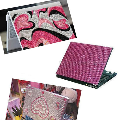 1040/900/504Pcs Stickers auto-adhésifs pour boîtiers, cartes et artisanat en cristal bricolage en strass