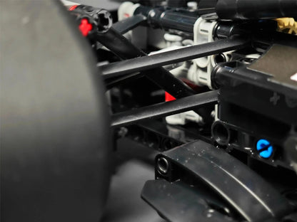 Technologie 1642PCS Blocs de construction de voitures de course mécanique – W14