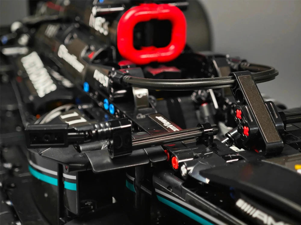 Technologie 1642PCS Blocs de construction de voitures de course mécanique – W14