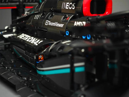 Technologie 1642PCS Blocs de construction de voitures de course mécanique – W14