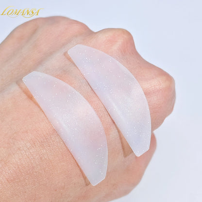 Lomansa 1 paire Silicone Lash Adoucissant Pads – Perm Perm Rods & Shields pour le levage de la laisse, Accessoires professionnels de cils