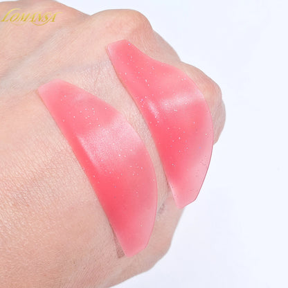 Lomansa 1 paire Silicone Lash Adoucissant Pads – Perm Perm Rods & Shields pour le levage de la laisse, Accessoires professionnels de cils