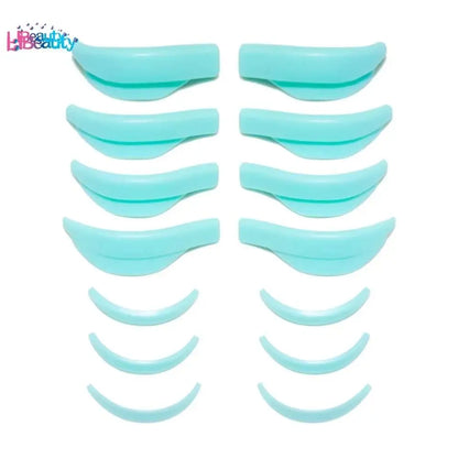 Libeauty 7 Paris Reusable Lash Lift Shield Pads – Silicone Cils Curler & Curling Iron Accessoires, outil de maquillage