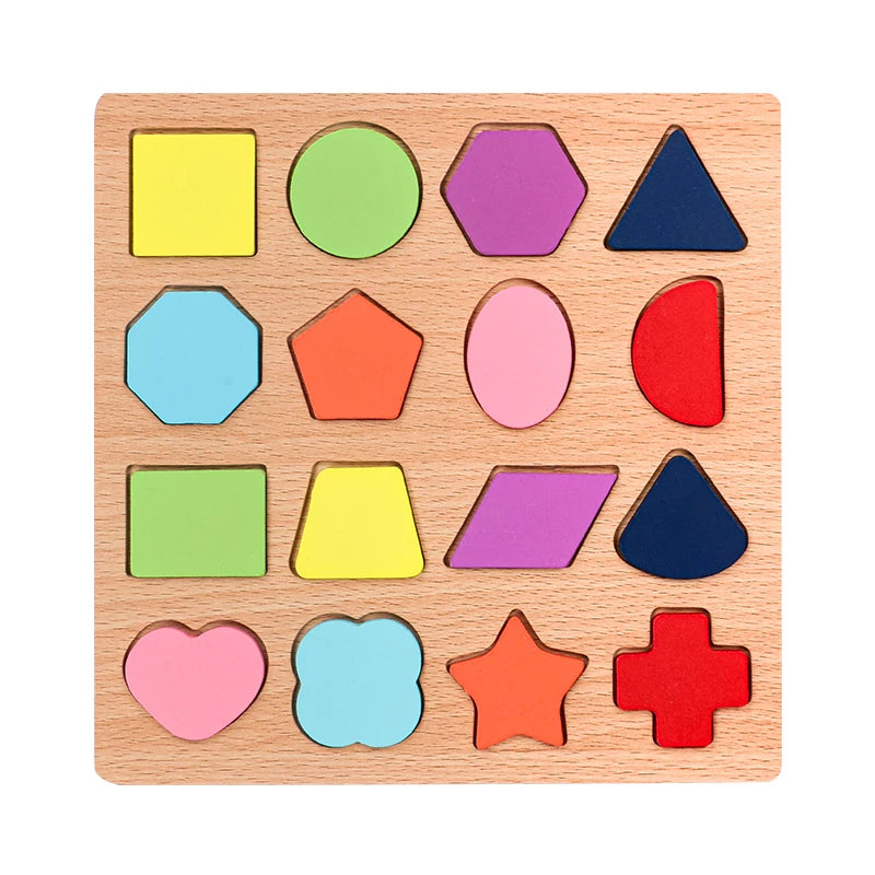 Alphabet pour enfants & Puzzle en bois – Jouet éducatif préscolaire Montessori