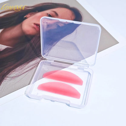 Lomansa 1 paire Silicone Lash Adoucissant Pads – Perm Perm Rods & Shields pour le levage de la laisse, Accessoires professionnels de cils