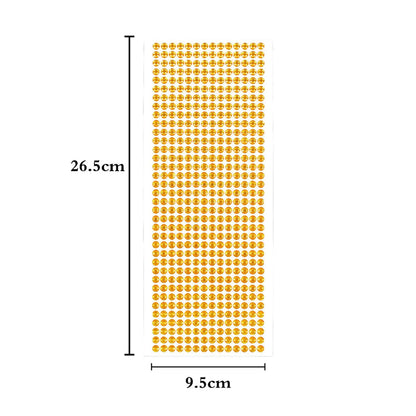 1040/900/504Pcs Stickers auto-adhésifs pour boîtiers, cartes et artisanat en cristal bricolage en strass