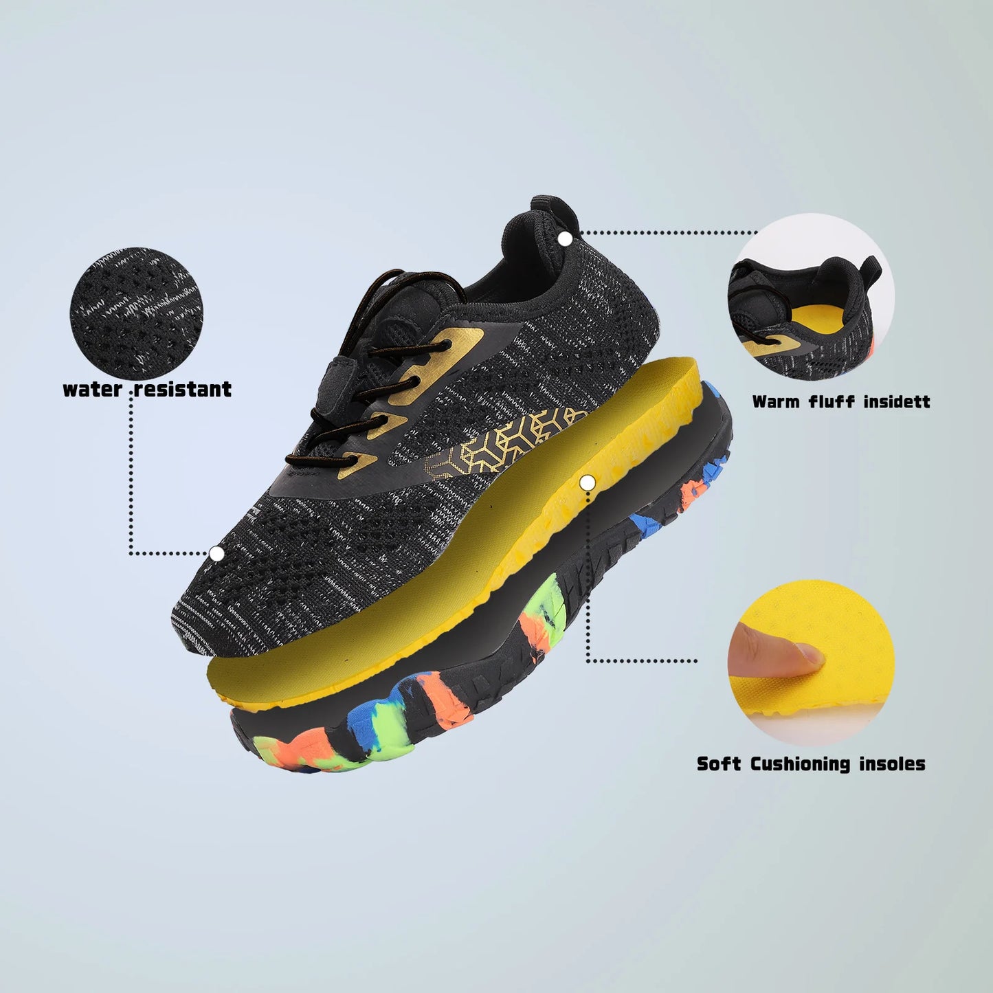 Chaussures d'Aqua pour enfants – Sneakers Quick Dry Beach & Water pour les garçons et les filles