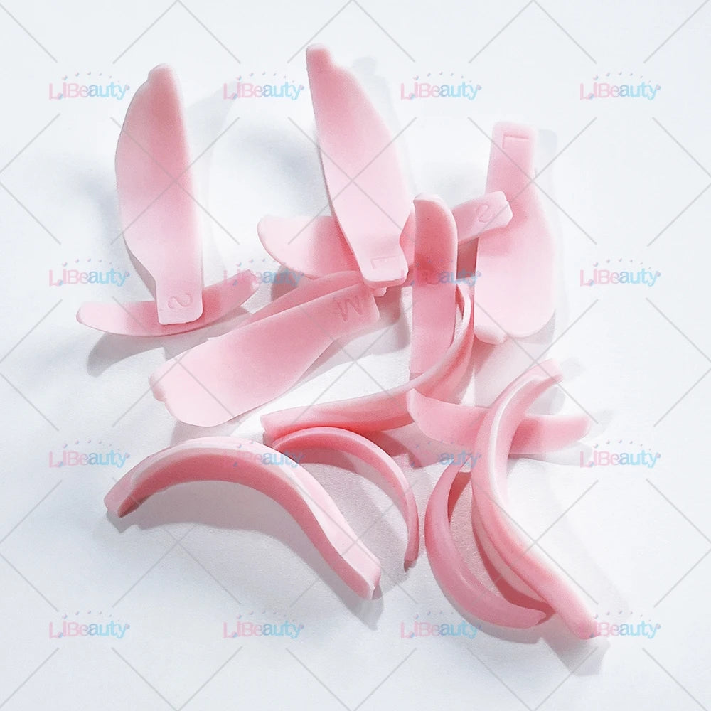 Libeauty 7 Paris Reusable Lash Lift Shield Pads – Silicone Cils Curler & Curling Iron Accessoires, outil de maquillage