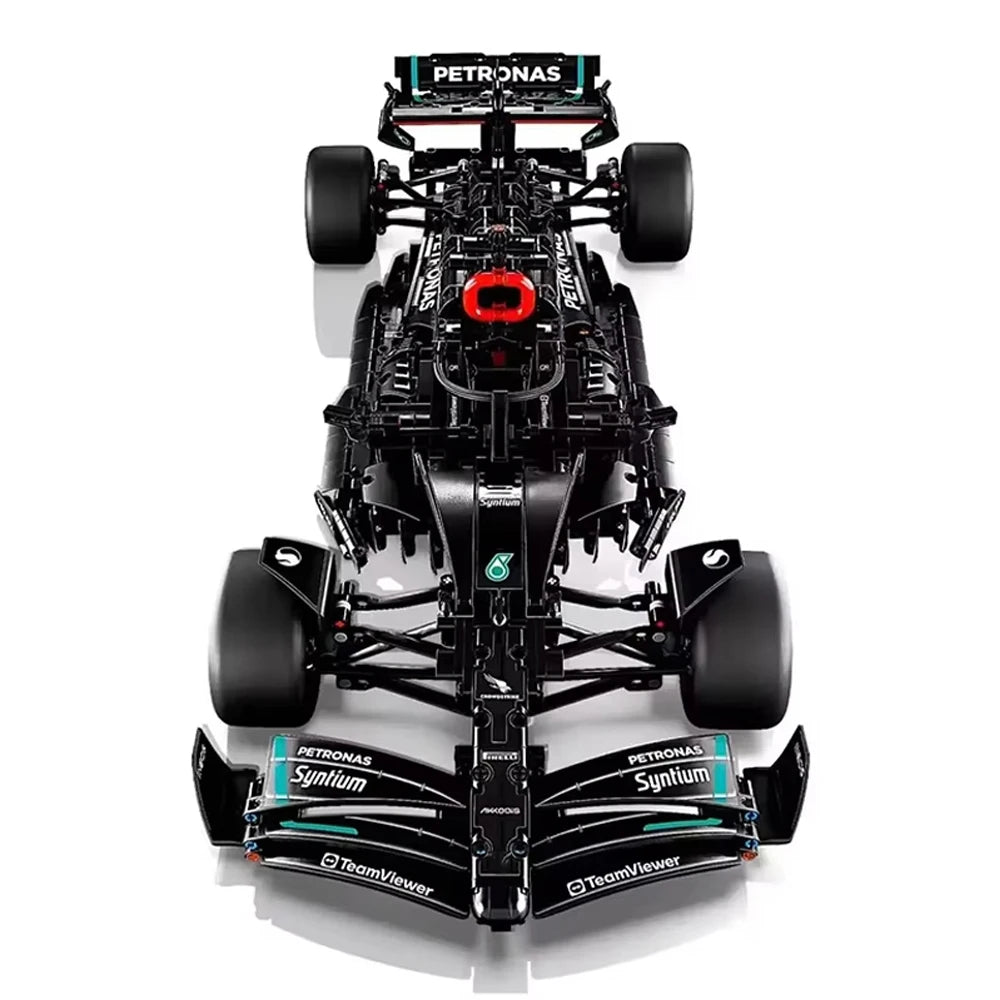 Technologie 1642PCS Blocs de construction de voitures de course mécanique – W14