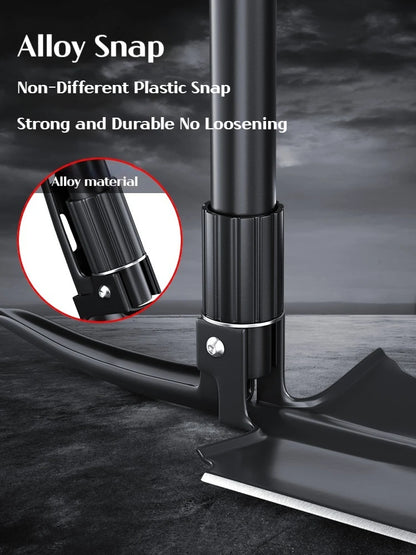 1PC Outdoor pliable Camping Shovel – Outil multifonctionnel d'entrenching de randonnée, Portable Garden & Survival Shovel