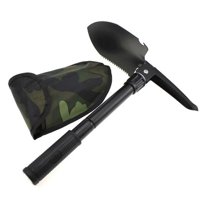 1PC Outdoor pliable Camping Shovel – Outil multifonctionnel d'entrenching de randonnée, Portable Garden & Survival Shovel