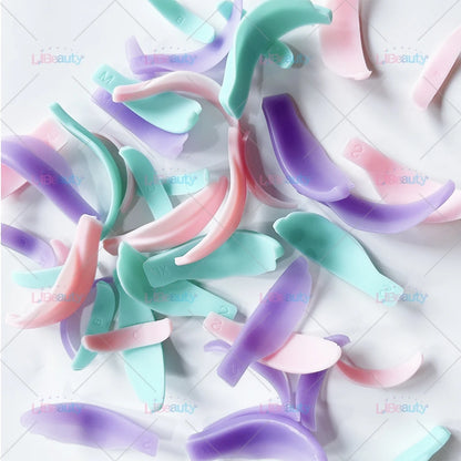 Libeauty 7 Paris Reusable Lash Lift Shield Pads – Silicone Cils Curler & Curling Iron Accessoires, outil de maquillage